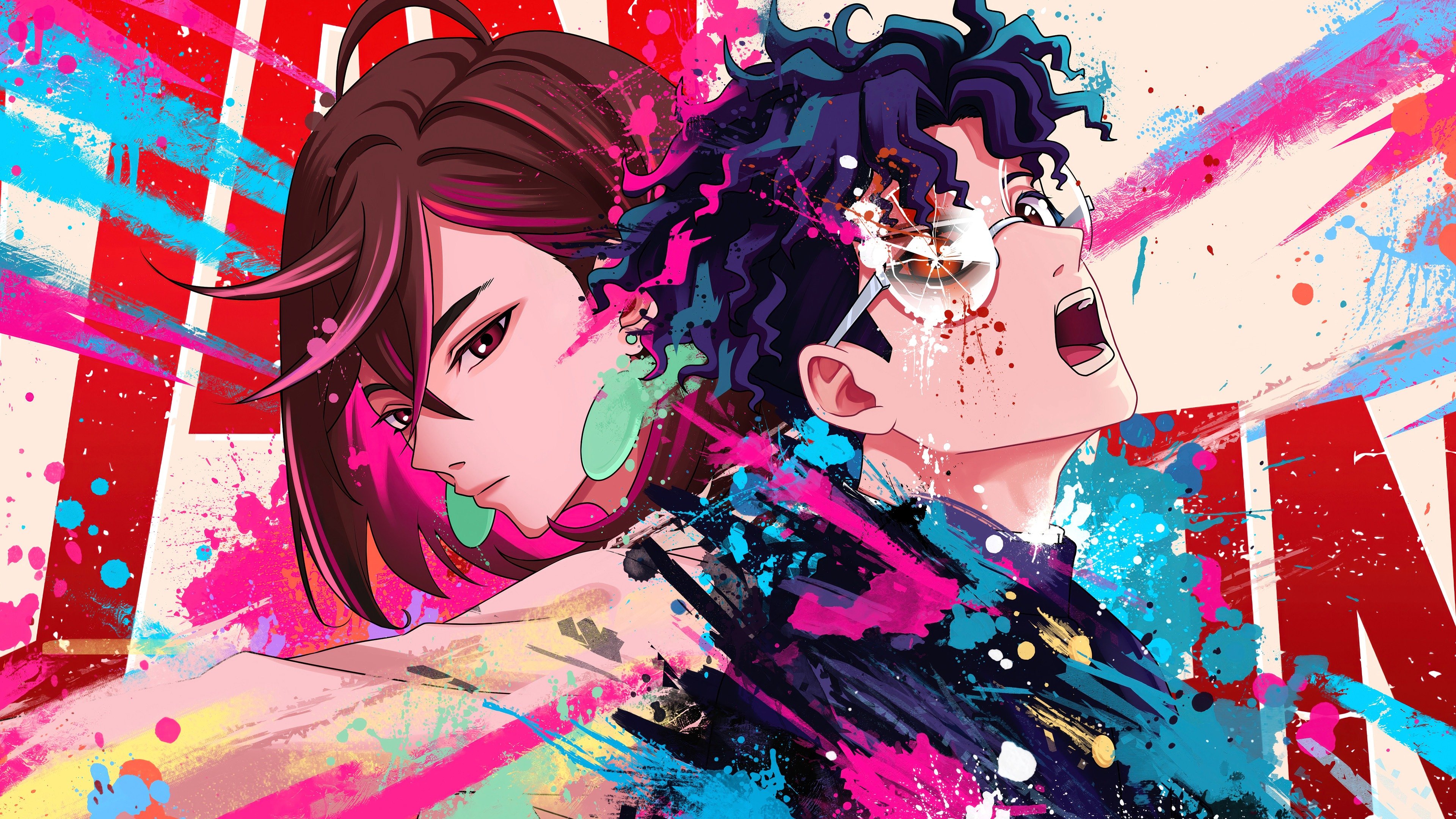 Une image de Dandadan en 4K